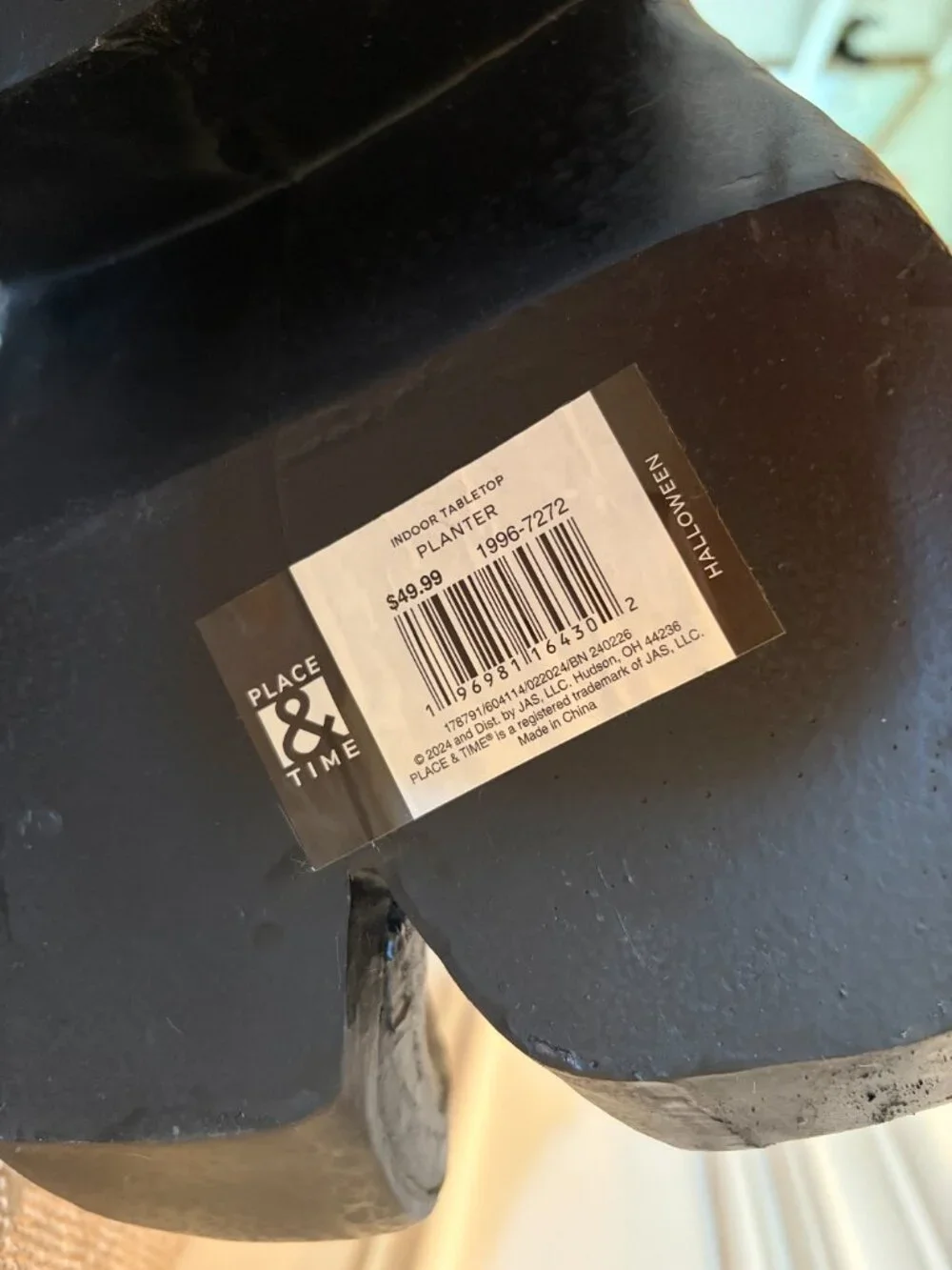 Joann's Place & Time Witch Boots Planter